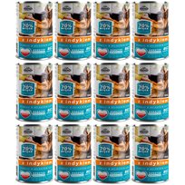 FRENDI z Indykiem kawałki w delikatnym sosie - mokra karma dla psa - 12x1250g