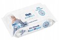 Fresh Baby, Aqua Wipes, Chusteczki nawilżane nasączane wodą, 60 szt.&nbsp;-&nbsp;Fresh Baby