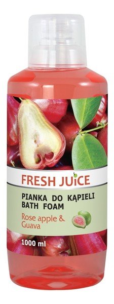 Фото - Мило Rose Fresh Juice, pianka do kąpieli  Apple & Guava, 1000 ml 