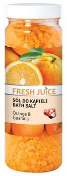 Fresh Juice, sól do kąpieli Orange & Guarana, 700 g - Fresh Juice