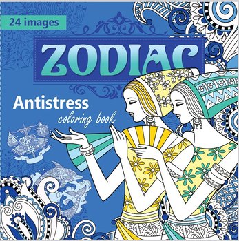 Fresh, Kolorowanka Antystresowa 200X200 12 Kartek Br Zodiac - Fresh