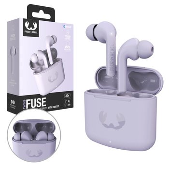 FRESH 'N REBEL SŁUCHAWKI BEZPRZEWODOWE DOKANAŁOWE TWINS FUSE DREAMY LILAC - Fresh N Rebel