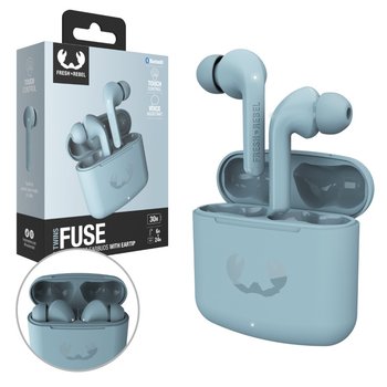 FRESH 'N REBEL SŁUCHAWKI BEZPRZEWODOWE DOKANAŁOWE TWINS FUSE DUSKY BLUE - Fresh N Rebel