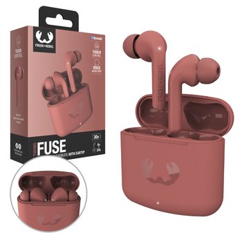 FRESH 'N REBEL SŁUCHAWKI BEZPRZEWODOWE DOKANAŁOWE TWINS FUSE SAFARI RED - Fresh N Rebel