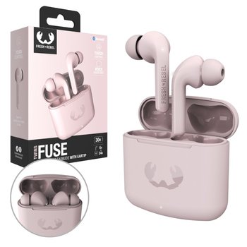FRESH 'N REBEL SŁUCHAWKI BEZPRZEWODOWE DOKANAŁOWE TWINS FUSE SMOKEY PINK - Fresh N Rebel