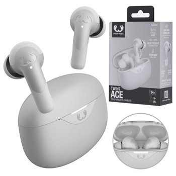 FRESH 'N REBEL SŁUCHAWKI BEZPRZEWODOWE DOKANAŁOWE Z ANC TWINS ACE ICE GREY - Fresh N Rebel