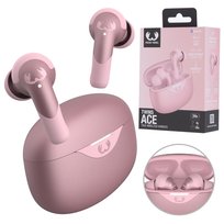 FRESH 'N REBEL SŁUCHAWKI BEZPRZEWODOWE DOKANAŁOWE Z ANC TWINS ACE PASTEL PINK