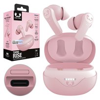 FRESH 'N REBEL SŁUCHAWKI BEZPRZEWODOWE DOKANAŁOWE Z ANC TWINS RISE PASTEL PINK