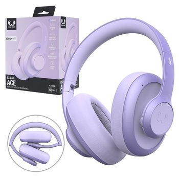 FRESH 'N REBEL SŁUCHAWKI BEZPRZEWODOWE WOKÓŁUSZNE Z ANC CLAM ACE DREAMY LILAC - Fresh N Rebel