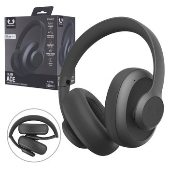 FRESH 'N REBEL SŁUCHAWKI BEZPRZEWODOWE WOKÓŁUSZNE Z ANC CLAM ACE STORM GREY - Fresh N Rebel