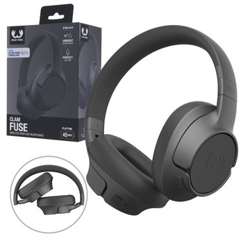 FRESH 'N REBEL SŁUCHAWKI BEZPRZEWODOWE WOKÓŁUSZNE Z ANC CLAM FUSE STORM GREY - Fresh N Rebel