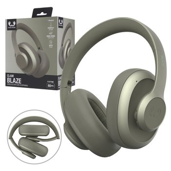 FRESH 'N REBEL SŁUCHAWKI BEZPRZEWODOWE WOKÓŁUSZNE Z ENC CLAM BLAZE DRIED GREEN - Fresh N Rebel