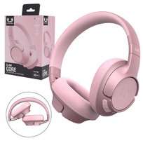 FRESH 'N REBEL SŁUCHAWKI BEZPRZEWODOWE WOKÓŁUSZNE Z ENC CLAM CORE PASTEL PINK