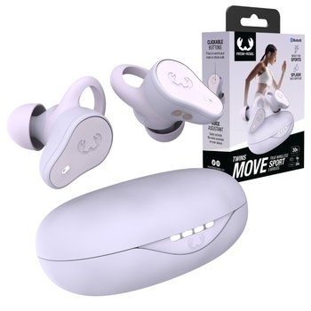 FRESH 'N REBEL SŁUCHAWKI SPORTOWE BEZPRZEWODOWE DOKANAŁOWE TWINS MOVE DREAMY LILAC - Fresh N Rebel