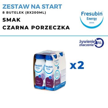 Fresubin, Energy Drink Czarna Porzeczka, 8x200 ml - Fresubin