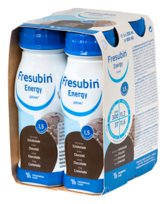 Fresubin, Energy Drink, napój wysokoenergetyczny o smaku czekoladowym, 4x200 ml
