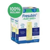 Fresubin PLANT-BASED Drink Wanilia, dieta wysokobiałkowa, 4x200ml