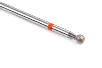 Frez diamentowy do skórek Kulka czerwona Podomedical K/C-08 3,5 мм - PODOMEDICAL