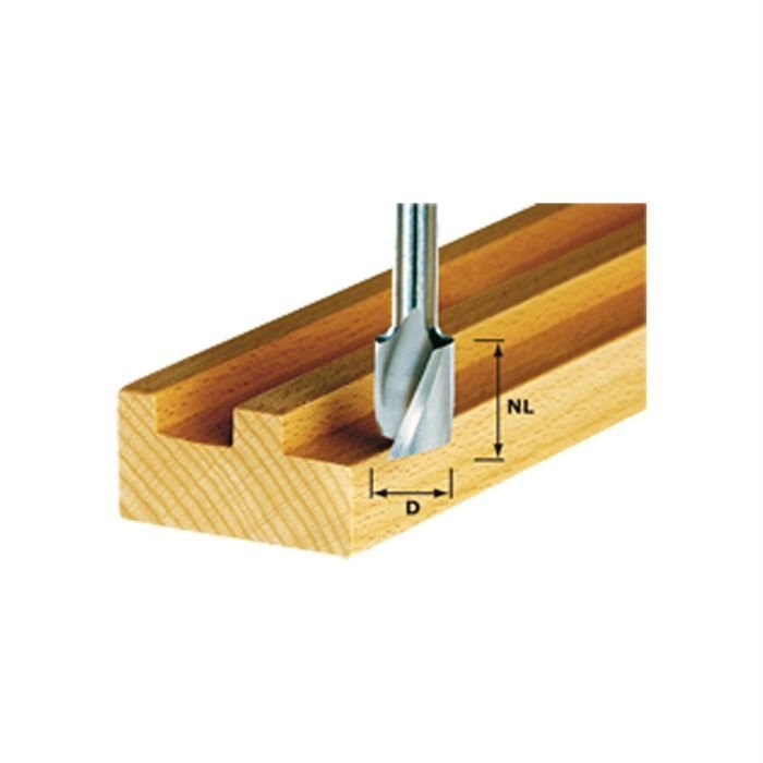 Festool Fresa helicoidal HW para ranurar HS Spi S8 D8/19