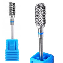 Frez Karbidowy Z Węglika Spiekanego Walec Wąski Średni Niebieski