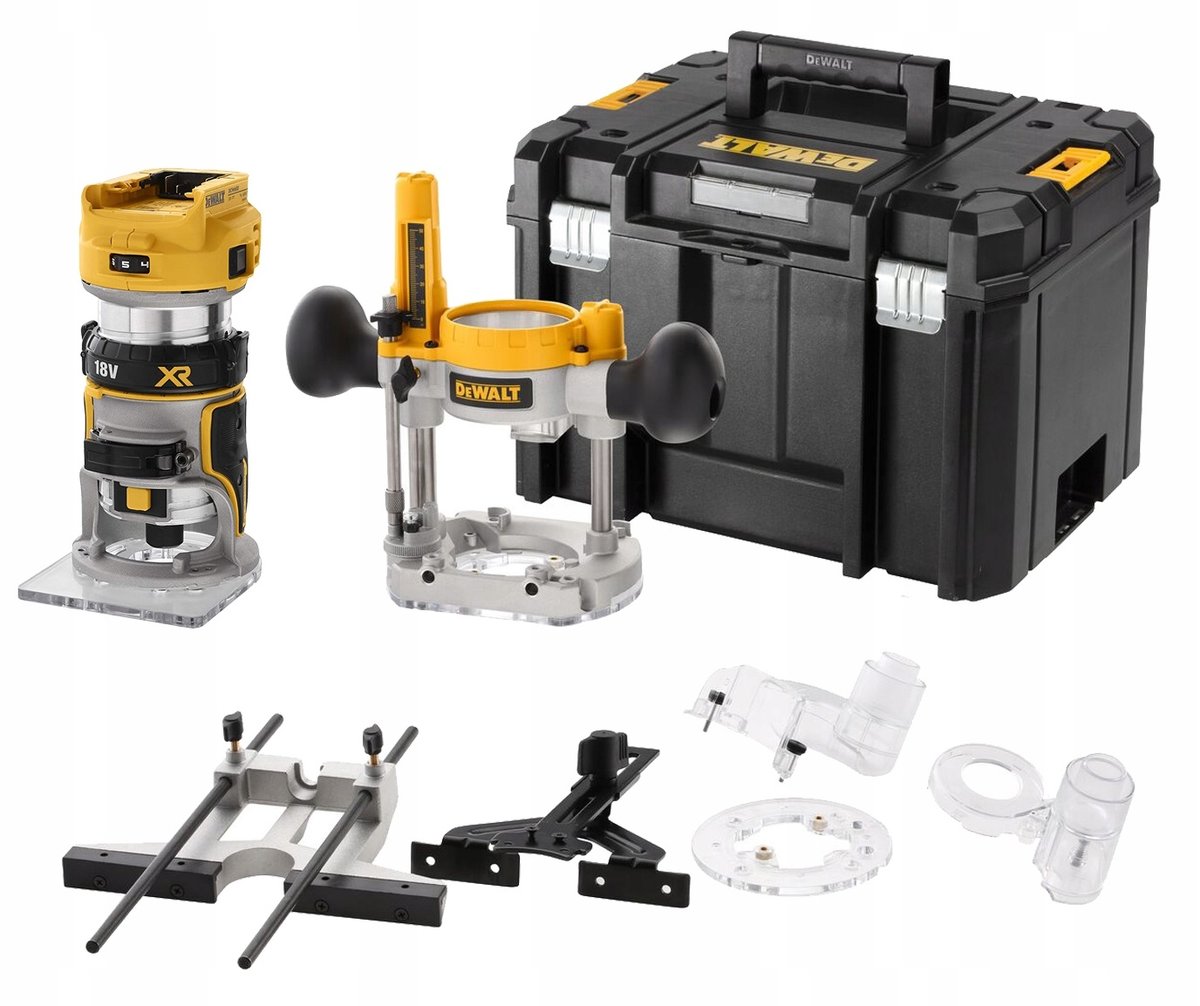 Frezarka DEWALT, 18V, 2w1, 8 mm, Tstak