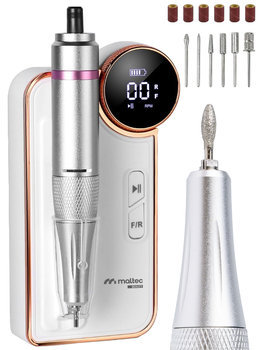 Frezarka do Paznokci Bezprzewodowa ze Stacją Manicure Pedicure 50W - MalTec