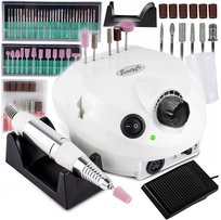 Frezarka Do Paznokci Manicure Pedicure 65W Profesjonalna Duży Zestaw Frezów