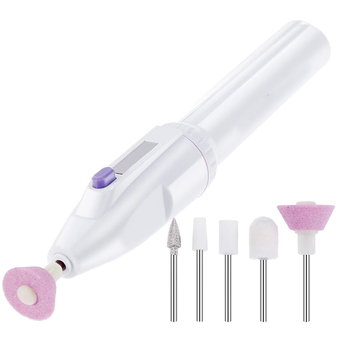 Frezarka do paznokci mini do manicure rączka na baterie 14595 - Sunone