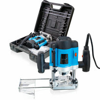 Frezarka krawędzi górnowrzecionowa 1200W z 12 głowicami w walizce BITUXX®