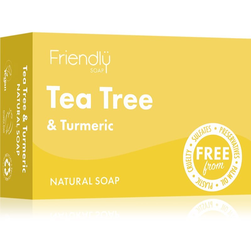 Friendly Soap Natural Soap Tea Tree mydło naturalne 95 g | Sklep EMPIK.COM