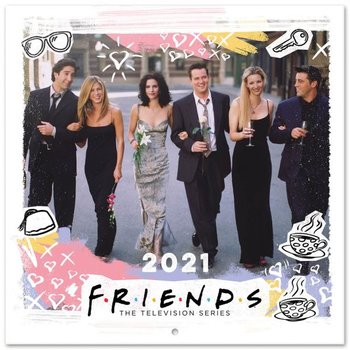 Friends - kalendarz ścienny 2021 30x30 cm