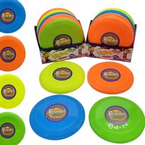 FRISBEE dysk LATAJĄCY do rzucania PEŁNE RINGO kolor CZERWONY 24 cm średnicy MEGADIDI