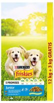 Friskies junior karma sucha szczeniąt 12+3kg 3204 friskies junior 12+3kg