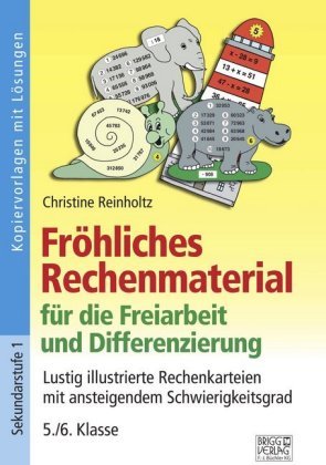 Fröhliches Rechenmaterial Für Die Freiarbeit Und Differenzierung ...