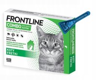 Frontline Combo Dla Kota Krople Na Pchły I Kleszcze Wszoły Dawka Na 30 Dni