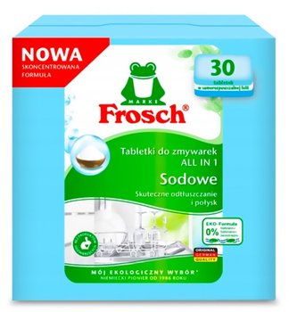 FROSCH Ekologiczne Tabletki do Zmywarki ALLin1 Sodowe Biodegradowalne 30 szt - Frosch