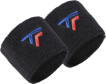 Frotka Na Nadgarstek Tecnifibre Wristbands Black - Tecnifibre