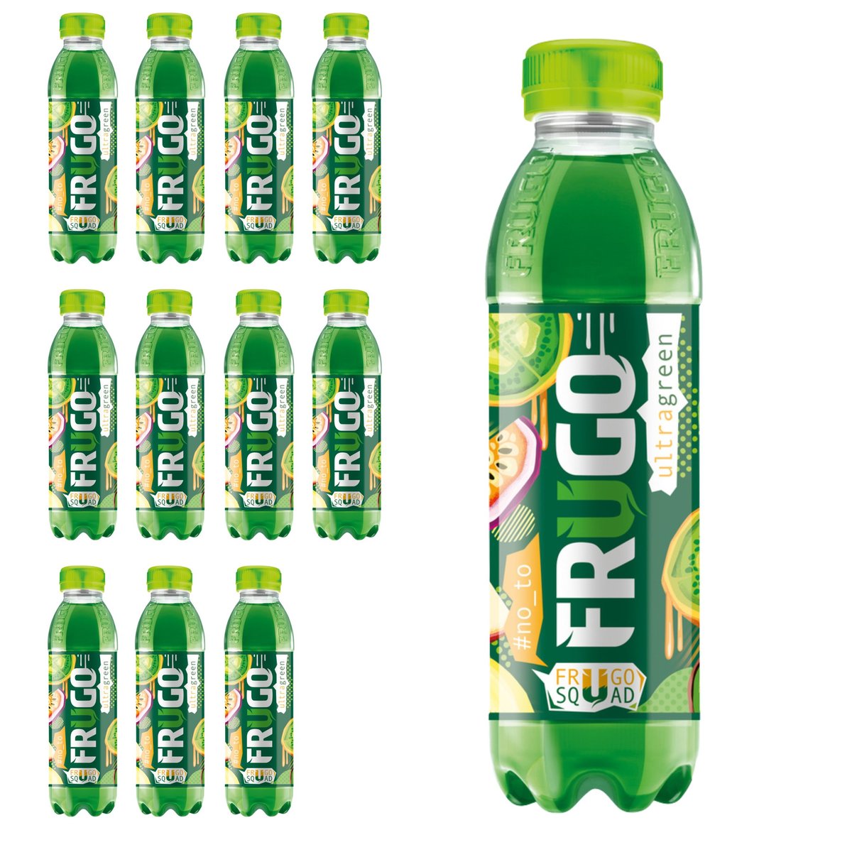 FRUGO ULTRAGREEN NAPÓJ WIELOOWOCOWY 500ML X 12SZT - Inna marka | Sklep ...