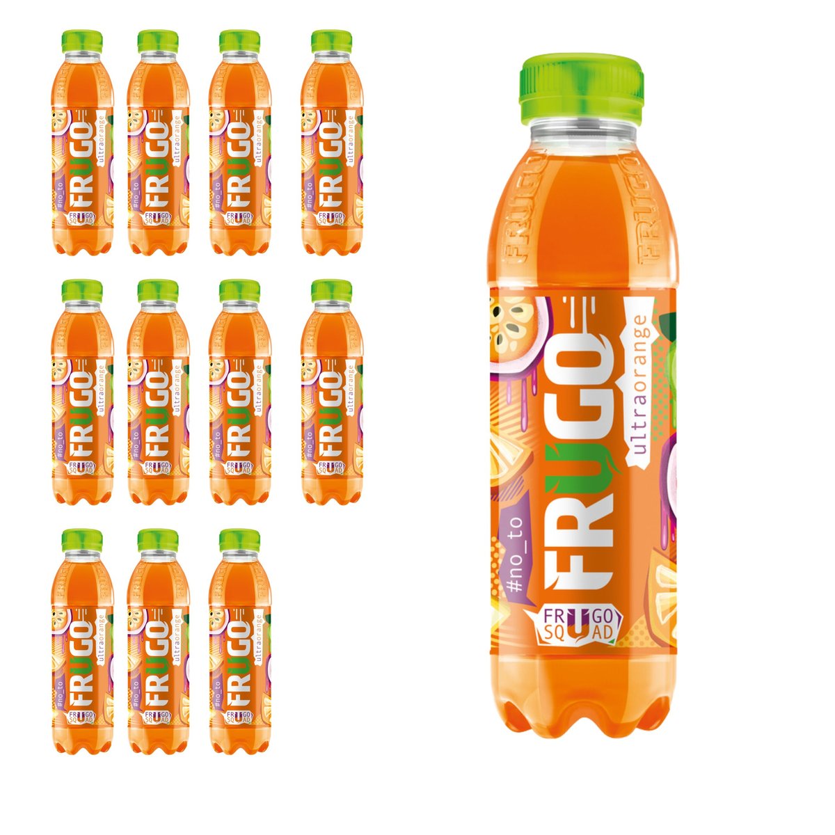 FRUGO ULTRAORANGE NAPÓJ WIELOOWOCOWY 500ML X 12SZT - Inna marka | Sklep ...