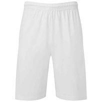 Fruit Of The Loom Męskie Spodenki Jersey Iconic 190 (XXL (193cm) / Ciepły Biały) FRUIT OF THE LOOM