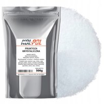 FRUKTOZA KRYSTALICZNA 500g Cukier owocowy naturalny wysoka jakość Kol-Pol