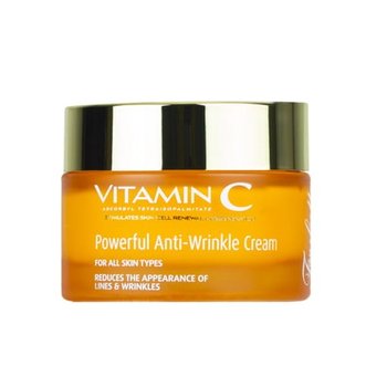 Frulatte, Vitamin C Powerful Anti Wrinkle Cream, Przeciwzmarszczkowy Krem Do Twarzy Z Witaminą C, 50ml - FRULATTE