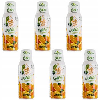 FruttaMax Koncentraty do Saturatora Syropy Owocowe Pomarańcza Light Bez Cukru 6x 500 ml - SodaStream