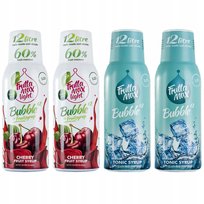 FruttaMax Zestaw 4 syropów 2x Wiśnia + 2x Tonic