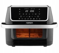 Frytkownica Beztłuszczowa 10l 1800w Raven Efn008 z 8 Programami i Timerem Raven