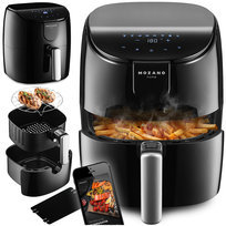 Frytkownica Beztłuszczowa 4L Mozano Active Fryer Silver 1500W MOZANO