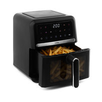 FRYTKOWNICA BEZTŁUSZCZOWA 5L MOCNA 1500W AIR FRYER FRYTOWNICA Huslog