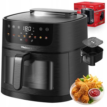 Frytkownica beztłuszczowa 8L Air Fryer Webber 1800W +WIFI +8 programów PARA - Metrex