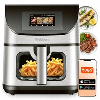 FRYTKOWNICA BEZTŁUSZCZOWA AIR FRYER 8L WIFI NIEPRZYWIERAJĄCA 10 P 2200W