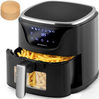 Frytkownica beztłuszczowa AIR FRYER frytownica Berdsen 5l czarno-srebrna